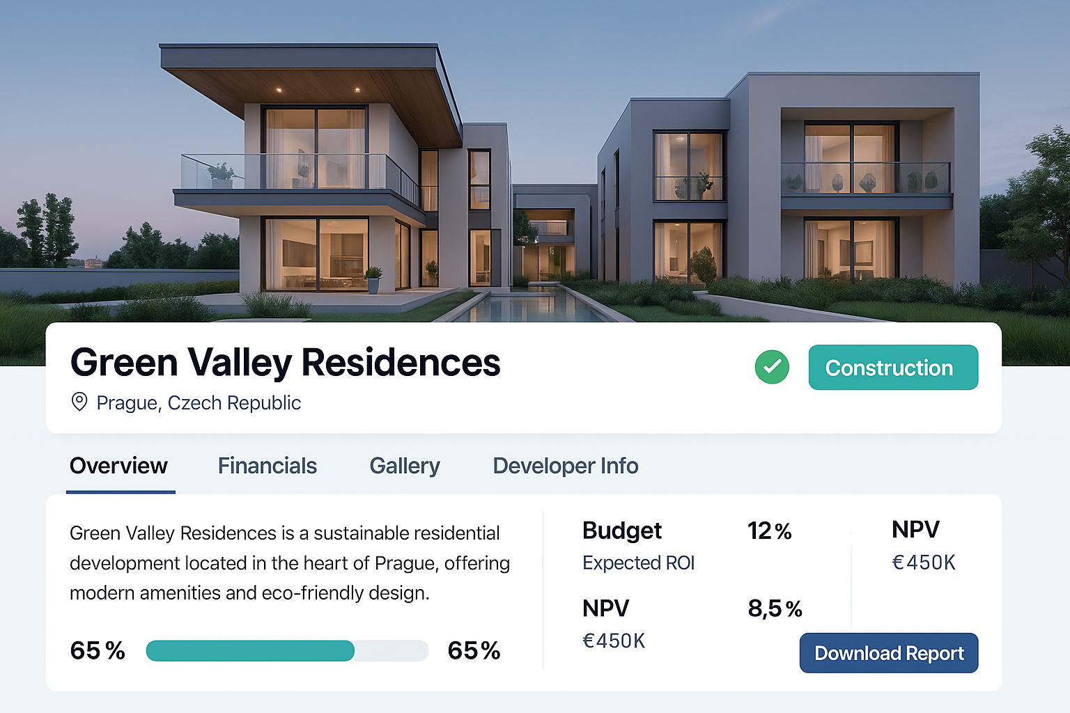 PROJECT DETAIL PAGE
